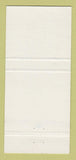 Matchbook Cover - Bar E Lona Prahran Australia 30 Strike
