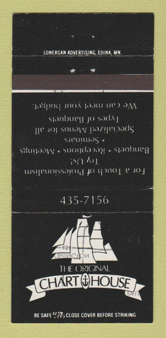 Matchbook Cover - Chart House Restaurant Lakeville MN WEAR 30 Strike