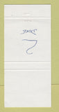 Matchbook Cover - Josie's RB Barn Orleans ON? 30 Strike