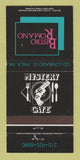 Matchbook Cover - Bistro Romano Mystery Cafe Philadelphia PA 30 Strike