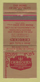 Matchbook Cover - Chaucer's Canterbury Restaurant Canterbury Australia 30 Strike