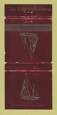 Matchbook Cover - Captain's Ketch New York City WEAR 30 Strike