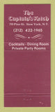 Matchbook Cover - Captain's Ketch New York City WEAR 30 Strike