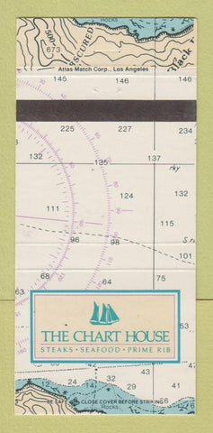 Matchbook Cover - The Chart House Restaurant Scottsdale AZ 30 Strike