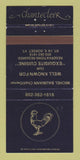 Matchbook Cover - Chantecleer Restaurant Dorset VT 30 Strike