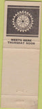 Matchbook Cover - Buttonwood Restaurant Fort Myers Beach FL