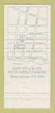 Matchbook Cover - Cherry Hill House Mississauga ON 30 Strike