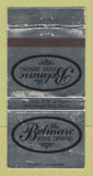 Matchbook Cover - Belmarc Restaurant Tupelo MS WEAR 30 Strike