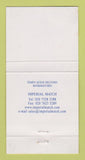 Matchbook Cover - Firefly Leeds UK WEAR 30 Strike