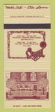 Matchbook Cover - Heck's Restaurant Ohio City Woodmere OH 30 Strike