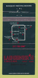 Matchbook Cover - Laughner's Cafeteria Kokomo Indianapolis IN 30 Strike