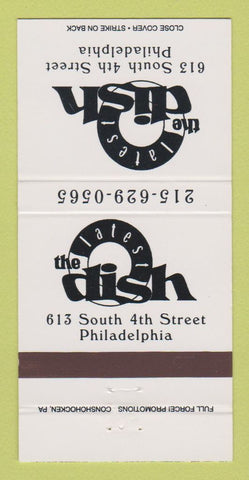 Matchbook Cover - Latest Dish Restaurant Philadelphia PA 30 Strike