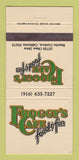 Matchbook Cover - Froggy's Cafe Rancho Cordova CA 30 Strike