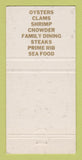 Matchbook Cover - General's Tent Washington DC WEAR 30 Strike
