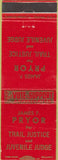 Matchbook Cover - Vote James Pryor for Juvenile Judge