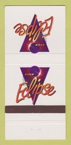 Matchbook Cover - Club Eclipse Tempe AZ 30 Strike