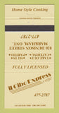 Matchbook Cover - Il Cibo Express Cafe Markham ON 30 Strike
