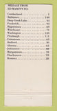 Matchbook Cover - Ed Mason's Restaurant JB's 1890 Saloon Cumberland MD 30 Strike