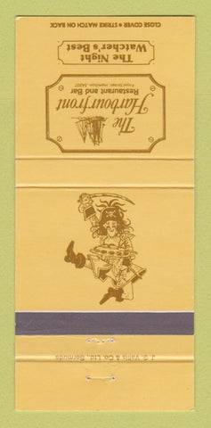 Matchbook Cover - Harbour Front Restaurant Hamilton Bermuda 30 Strike