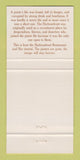 Matchbook Cover - Harbour Front Restaurant Hamilton Bermuda 30 Strike