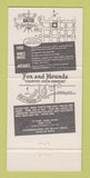 Matchbook Cover - Karl Katzsch's Restaurant Hubertus WI 30 Strike