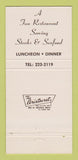 Matchbook Cover - John's Meat Market Portland OR 30 Strike