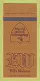 Matchbook Cover - Eddie Webster's Restaurant Bloomington MN  30 Strike