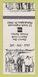 Matchbook Cover - Harry's Bar Grill Philadelphia PA 30 Strike