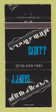 Matchbook Cover - JJ Keys WEAR 30 Strike
