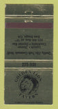 Matchbook Cover - Golden Lion Tavern San Diego CA WEAR 30 Strike