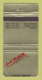 Matchbook Cover - La Place Restuarant Hackensack NJ WEAR  30 Strike