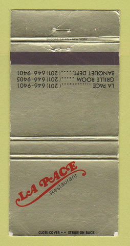 Matchbook Cover - La Place Restuarant Hackensack NJ WEAR  30 Strike
