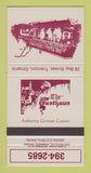 Matchbook Cover - The Gasthaus German Restaurant Trenton ON SAMPLE 30 Strike