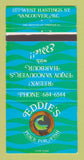 Matchbook Cover - Eddie's Place for Fish Vancouver BC 30 Strike