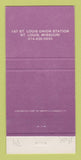 Matchbook Cover - Fedora Cafe Bar St Louis MO 30 Strike