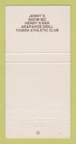 Matchbook Cover - Executive Tower Inn Denver Colorado 30 Strike