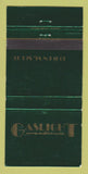 Matchbook Cover - Gaslight WEAR 30 Strike