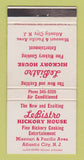 Matchbook Cover - Le Bistro Hickory House Atlantic City NJ WEAR 30 Strike