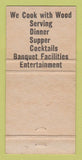 Matchbook Cover - Le Bistro Hickory House Atlantic City NJ WEAR 30 Strike