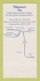 Matchbook Cover - Fisherman's Inn Grasonville MD 30 Strike
