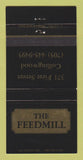 Matchbook Cover - The Feed Mill Collingwood ON 30 Strike