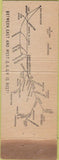 Matchbook Cover - Quanah Acme  and  Pacific RR Wuanah TX