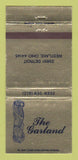 Matchbook Cover - The Garland Westlake OH 30 Strike