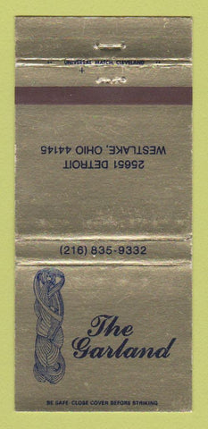 Matchbook Cover - The Garland Westlake OH 30 Strike