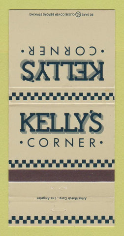 Matchbook Cover - Kelly's Corner Santa Barbara CA 30 Strike