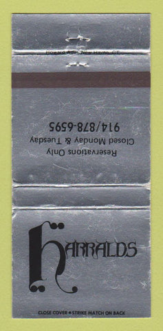 Matchbook Cover - Harralds WEAR 30 Strike
