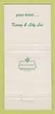 Matchbook Cover - Jade Garden Sylvania OH 30 Strike