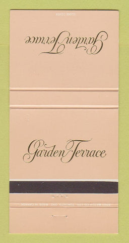 Matchbook Cover - Garden Terrace Georgetown Washington DC 30 Strike