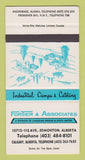 Matchbook Cover - Fortier & Associates Edmonton AB SAMPLE 30 Strike
