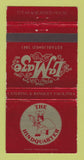 Matchbook Cover - LaMaze Hindquarter Restaurant National City CA 30 Strike